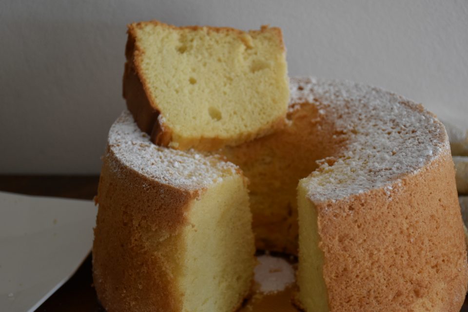 Chiffon Cake alla vaniglia o Fluffosa